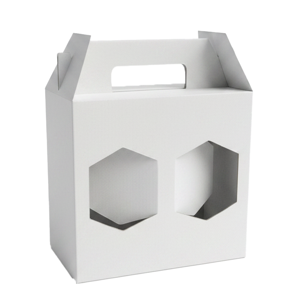 Kutija za med, dupla, bijela (2x1kg)